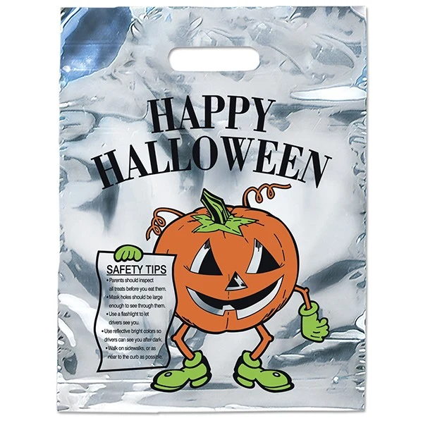 Sliver Reflective Pumpkin - Flexo Ink Print 1