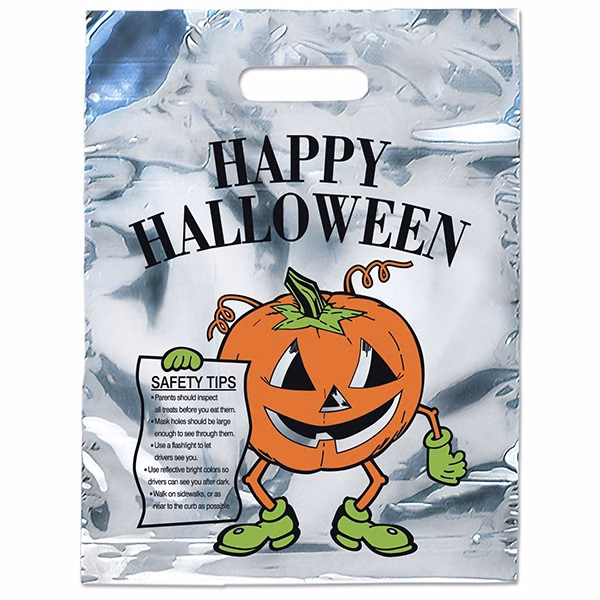 Sliver Reflective Pumpkin - Flexo Ink Print
