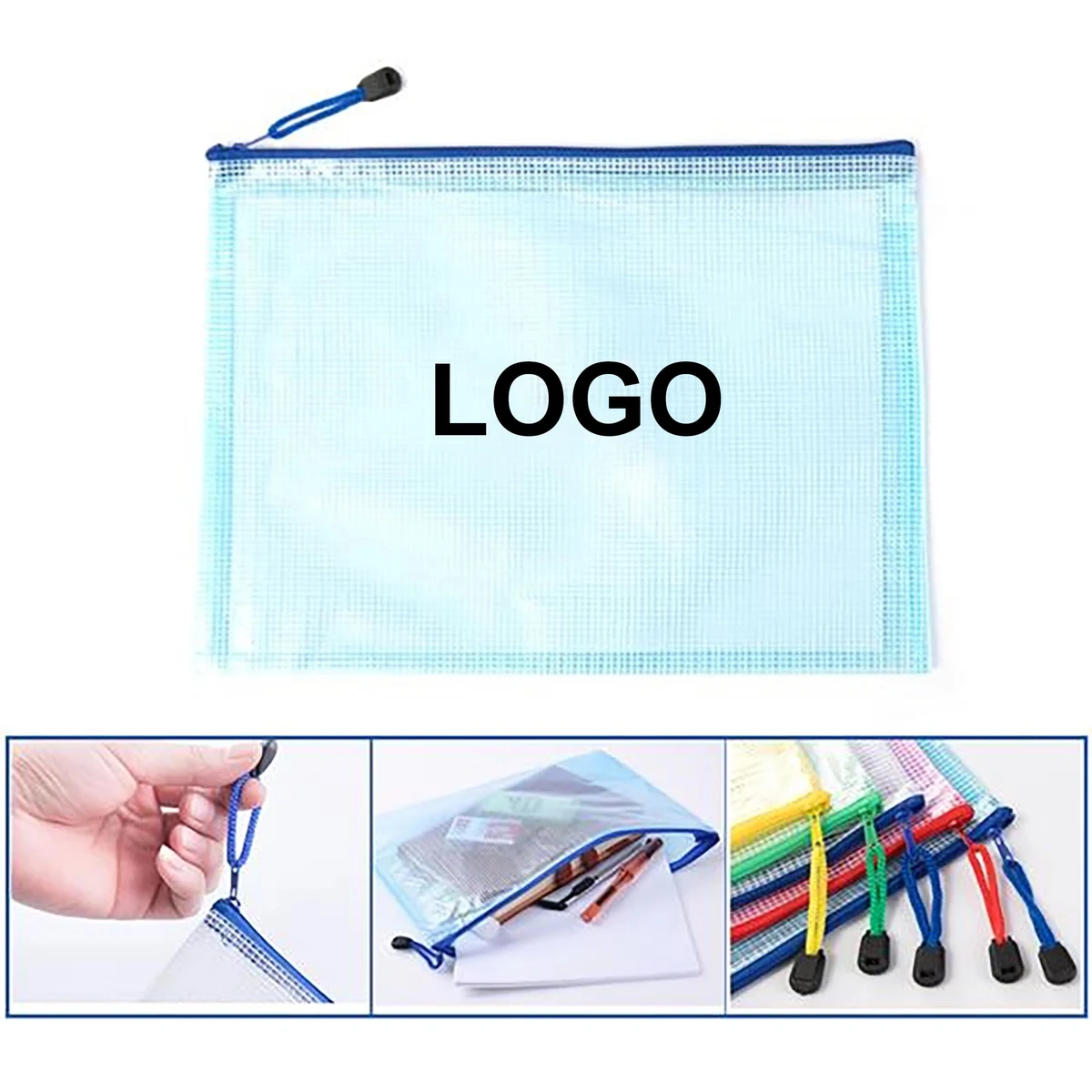 Zipper Mesh File Bag 1