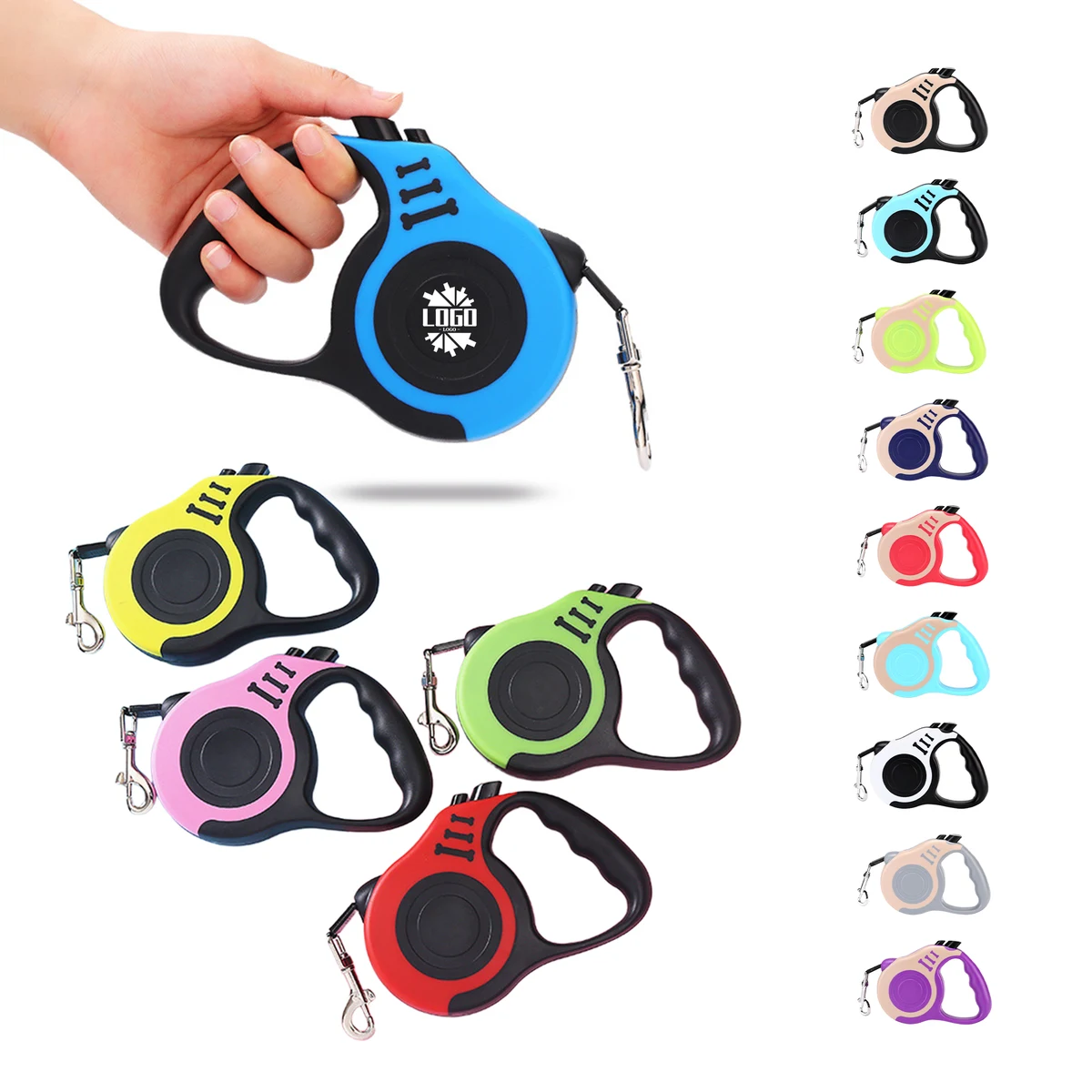 Adjustable Pet Walking Leash With Tangle-Free Control 1