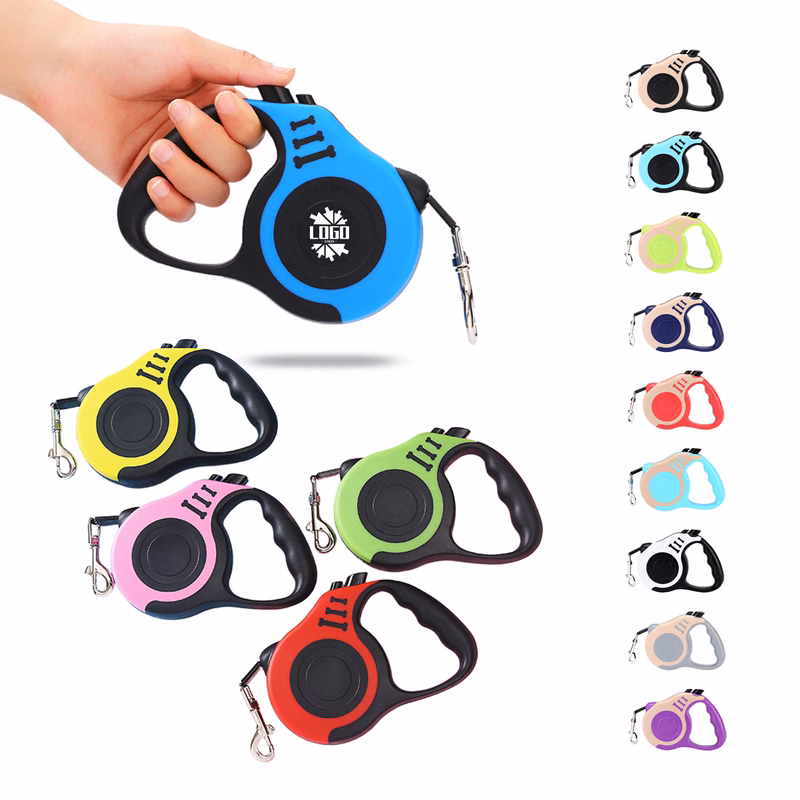 Adjustable Pet Walking Leash With Tangle-Free Control