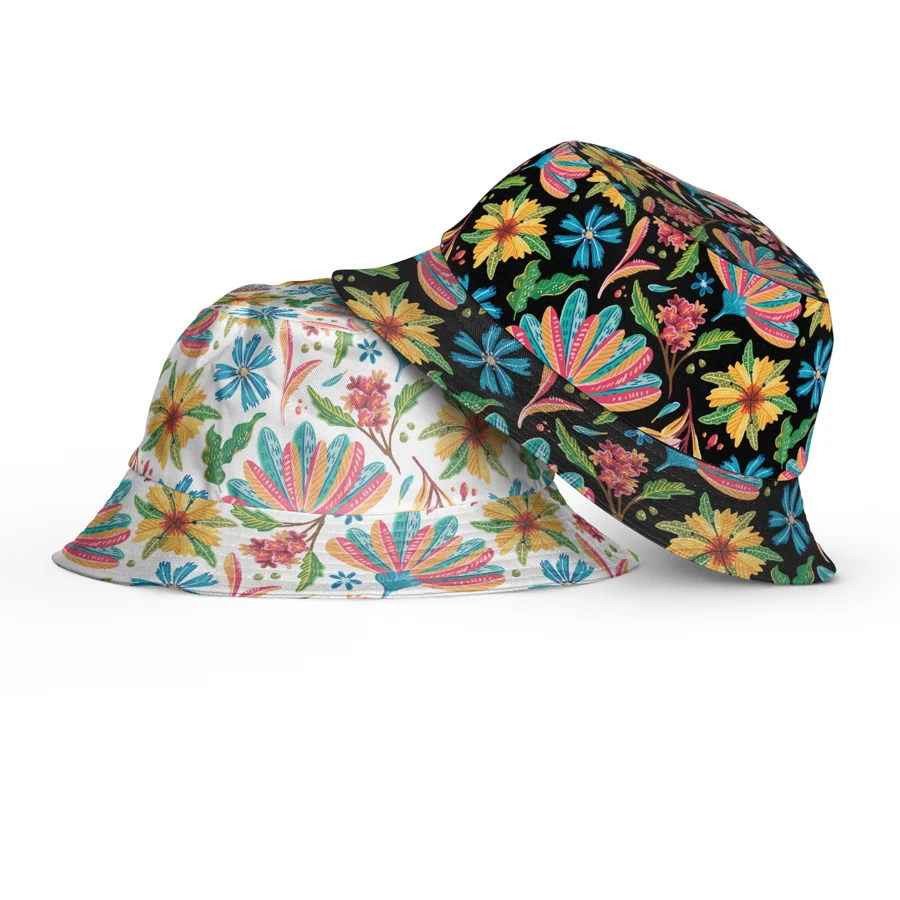 Rush - Polyester Twill Reversible Sublimation Bucket Hat 1