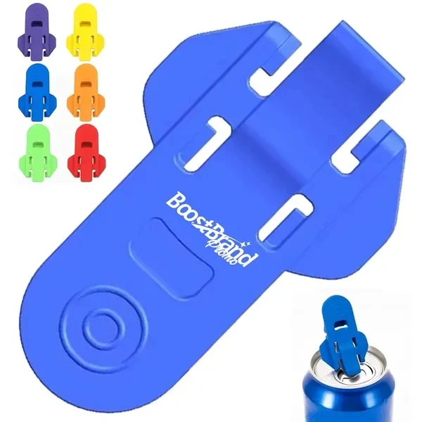 Custom Ergonomic Dual-Action Can Tab & Bottle Opener — Beverage Brand Giveaway 1