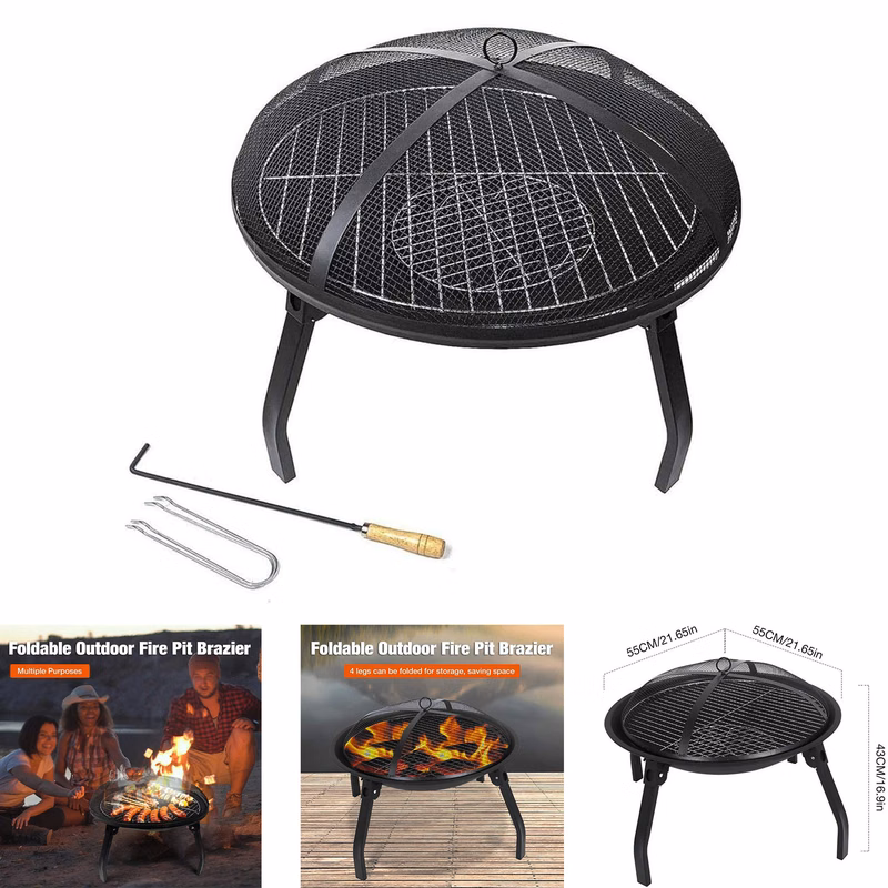 Portable Brazier BBQ Grill