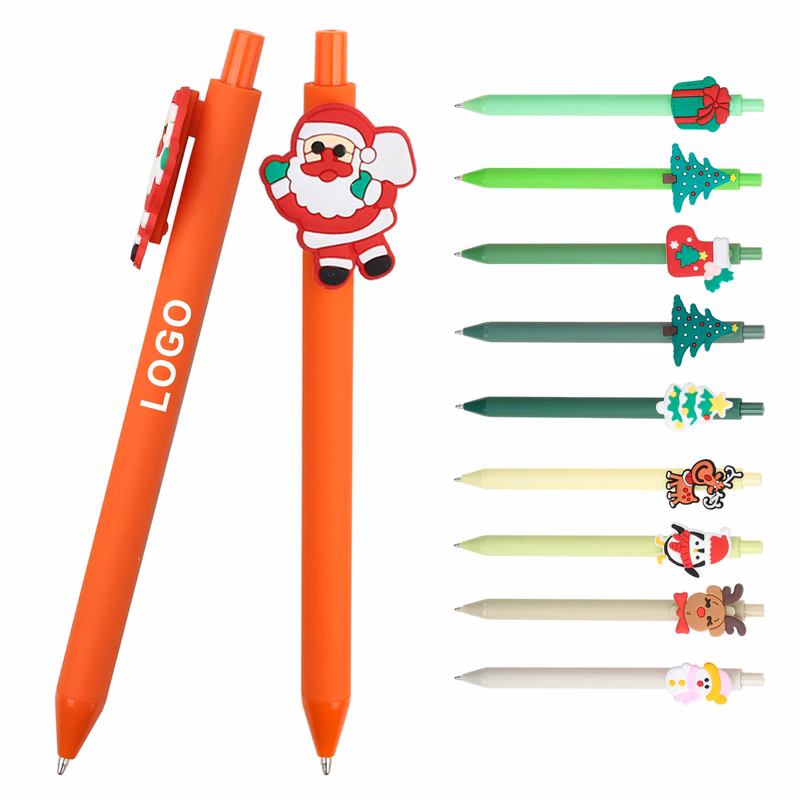 Christmas Reindeer Cartoon Holiday Ballpoint Pen