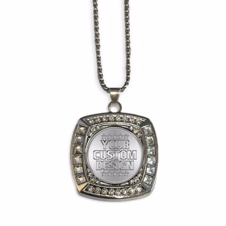 Necklace: 1.25" Champ Pendant Necklace and (CUSTOM