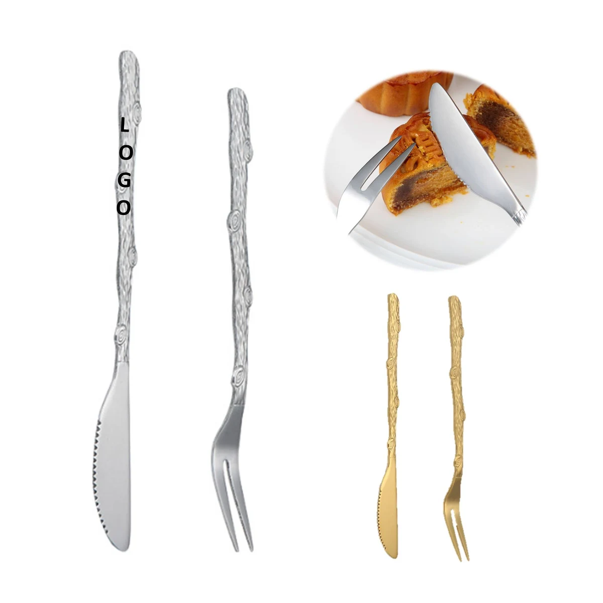 Stainless Steel Dessert Cutlery 1