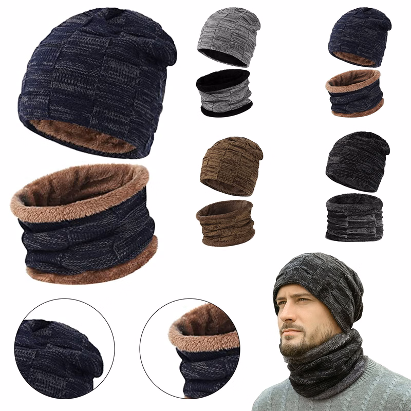 Skull Cap With Neck Warmer
