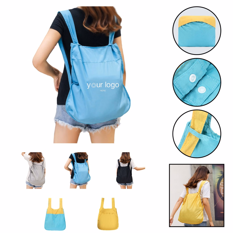 Collapsible Reusable Shopping Grocery Bags