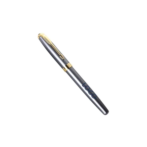 Custom Metal Fine Nib Fountain Pen — Executive Promotional Writing Instrument 1