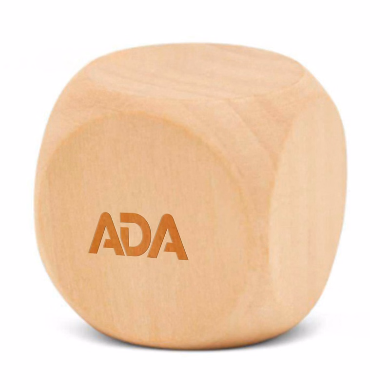 Custom Blank Wooden Dice