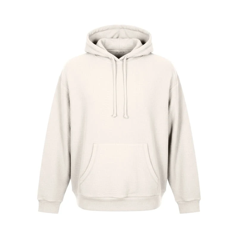 Boxercraft Unisex Corded Pullover Hooded Sweatshirt - BU5302 1