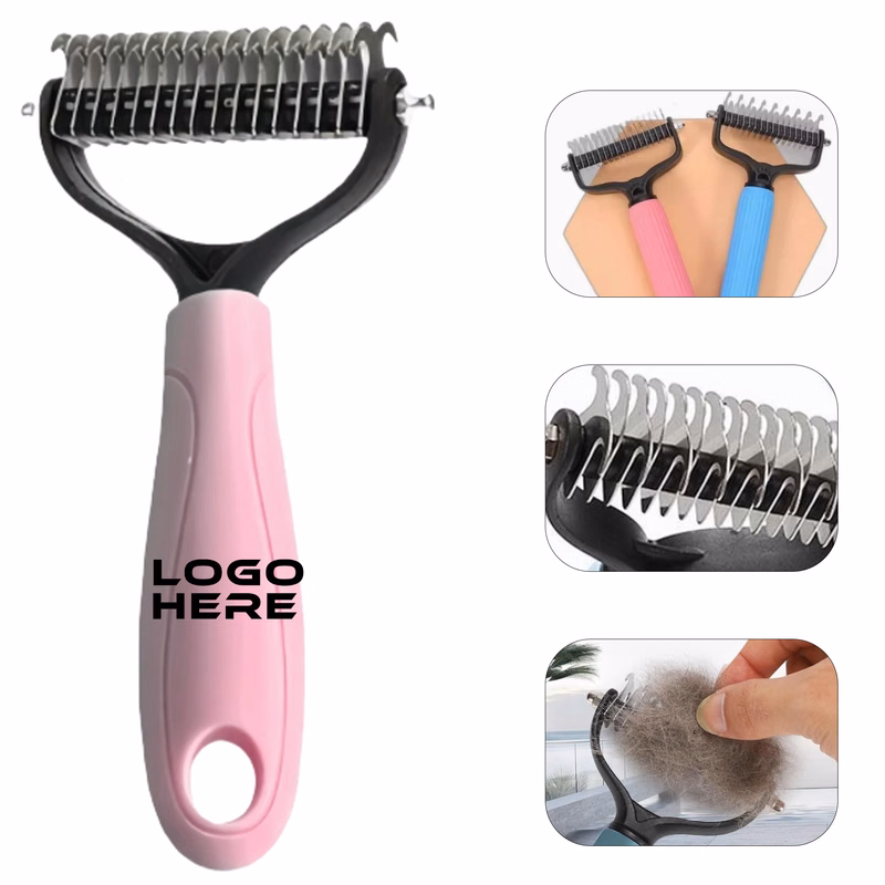Pet Grooming Brush-Double Sided Blades