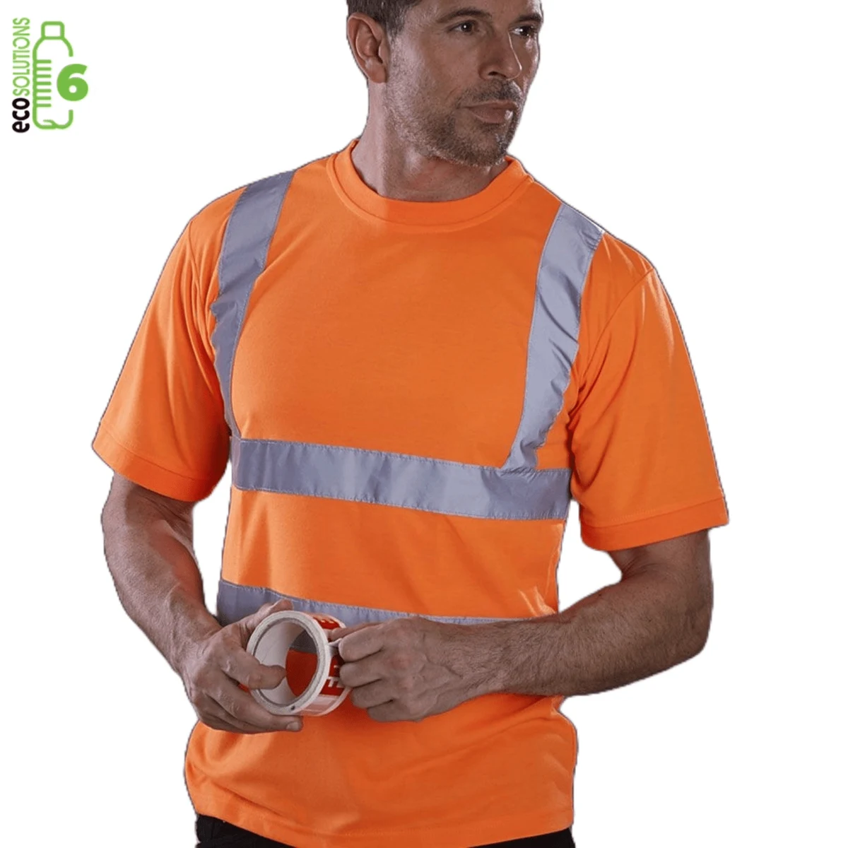 Class 2 rPET Moist Wicking Reflective Safety Tee Shirt 1