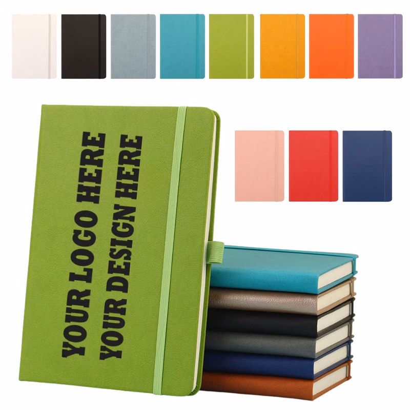A6 Thick Elastic Journal Notebook With Custom Logo
