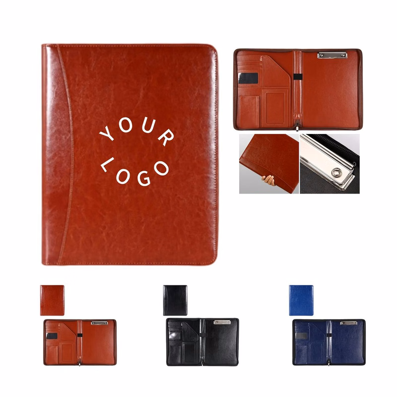 8.4 Inch Meeting Folder with Secure Closure