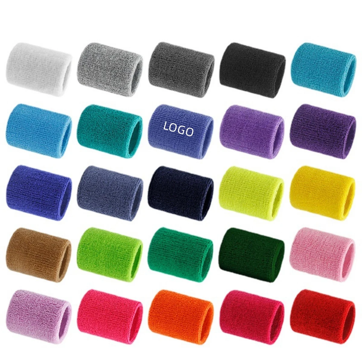 Sports Athletic Towel Wristbands MOQ 50PCS 1