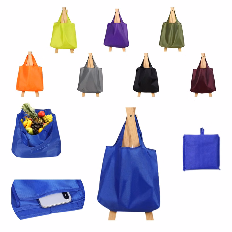 Waterproof Oxford Fabric Large Capacity Foldable Tote Bag