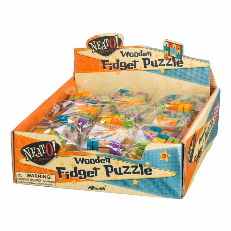 Wood Fidget Puzzles