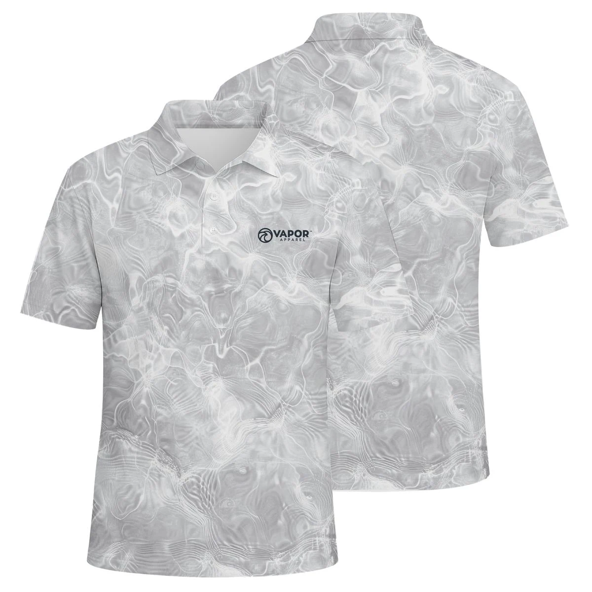 Vapor Apparel Full Sublimation Men's Lightweight Short Sleeve Polo 1