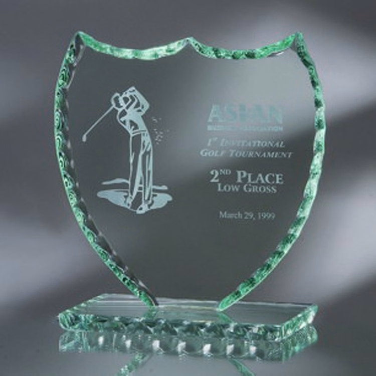8-1/2" Award- Awards, Trophy,Shield, Pearl Edge_D359GA