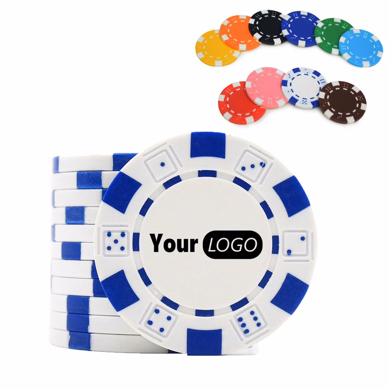 Two-Tone Injection Molded Poker Chips