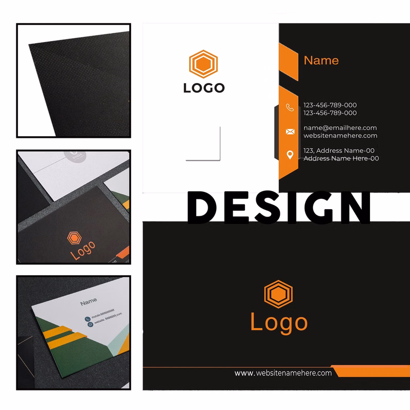 Full-Color 14pt Coated Paper Business Card