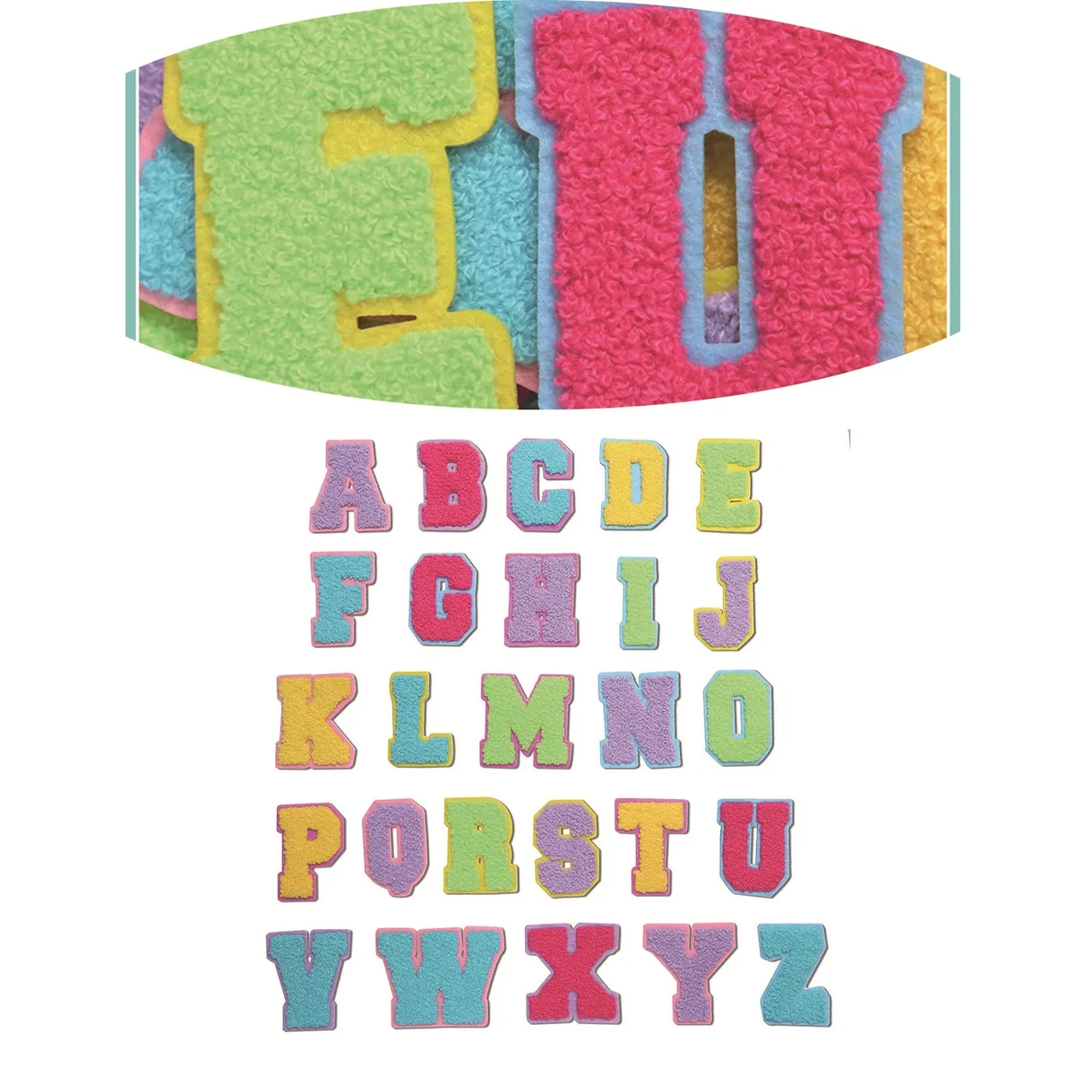 Personalized Chenille Patches 1
