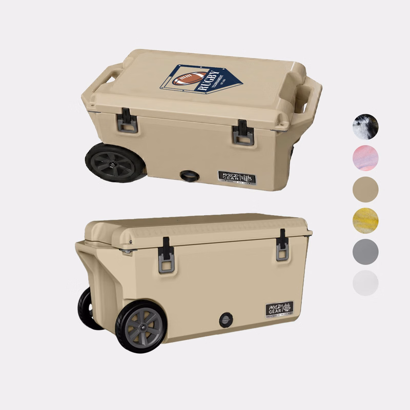 75 QT Wyld Gear® USA-Made Wheeled Hard Cooler Ice Chest (19" x 40")