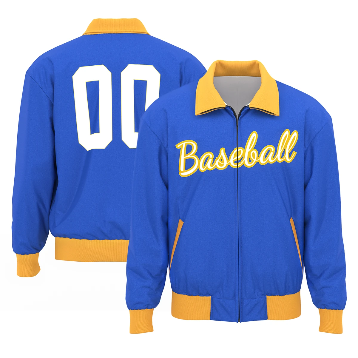 Custom Sublimated Full-Zip Varsity Jacket 1