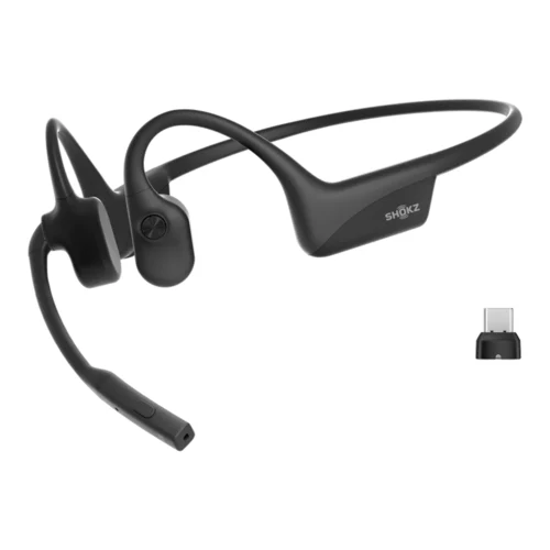 Shokz OpenComm2 UC Bone Conduction Headset - Black 1