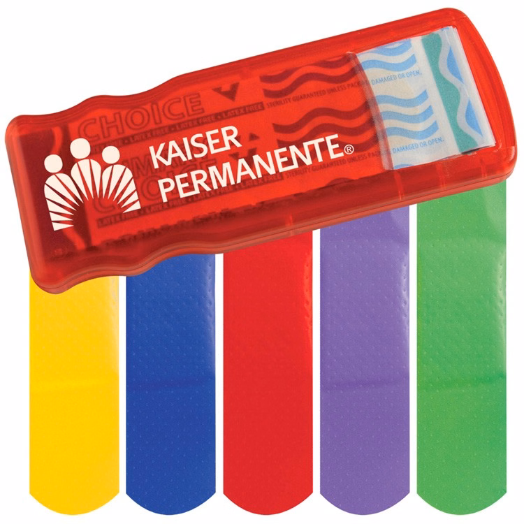 Bandage Dispenser w/ Color Bandages