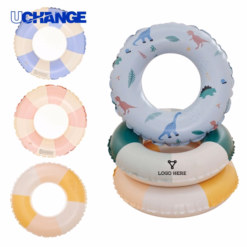 Durable 23 Inch PVC Inflatable Pool Float Ring For Kids