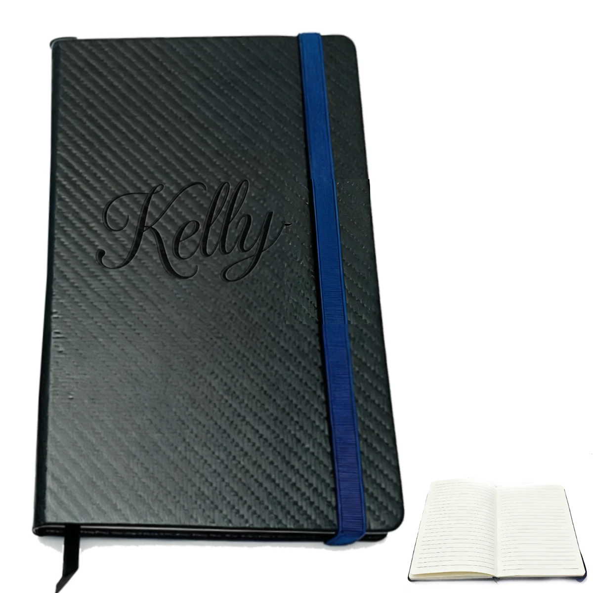 A5 Hardcover Carbon Fiber Notebook 1