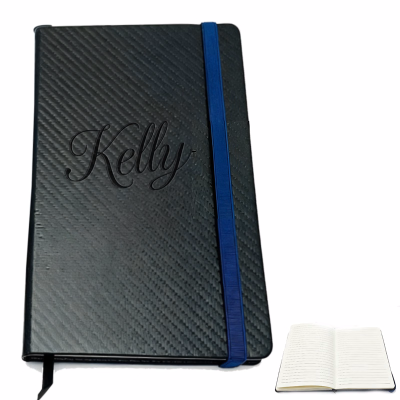A5 Hardcover Carbon Fiber Notebook