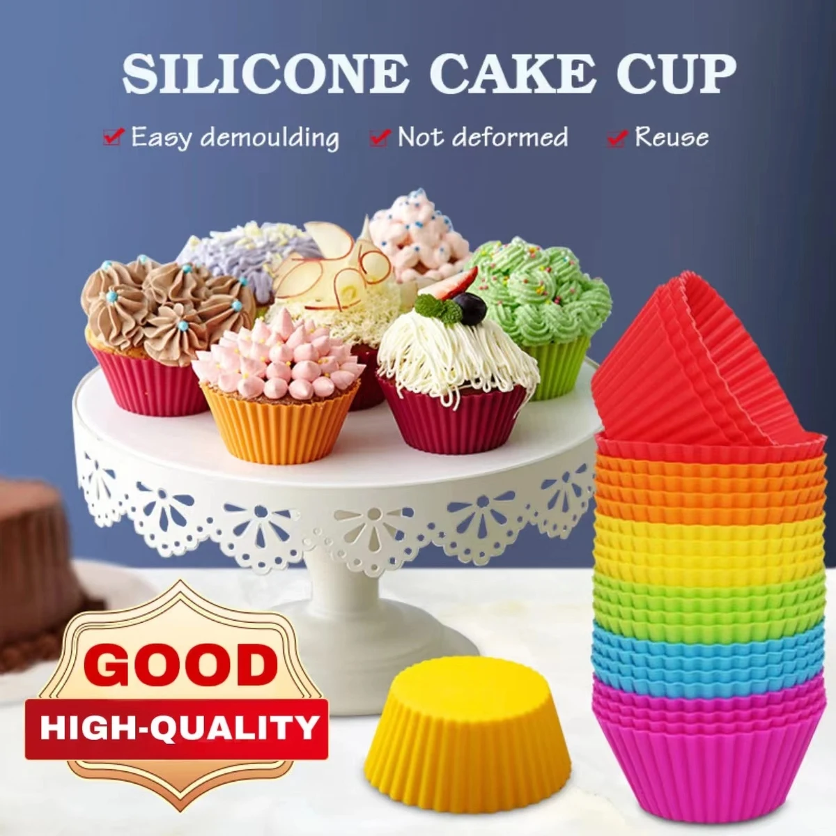 Silicone Baking Cups 1