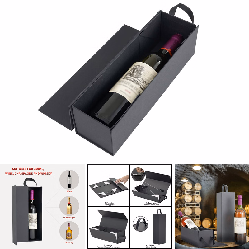 12.8x3.7x3.7 Wine Gift Box