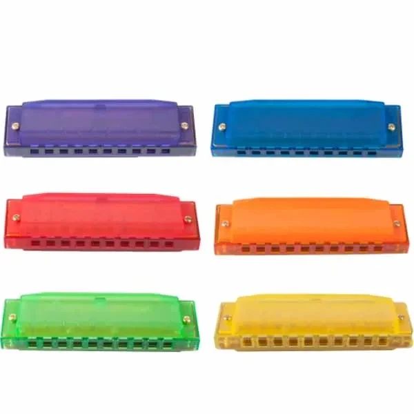 Mini Plastic Beginners Harmonica 1