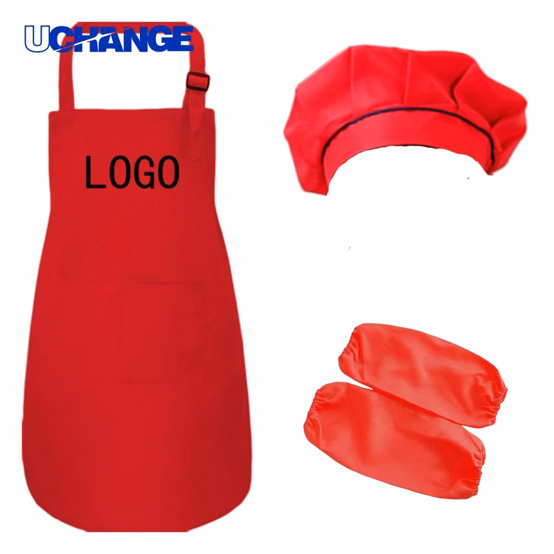 Children Three-Piece Apron Set
