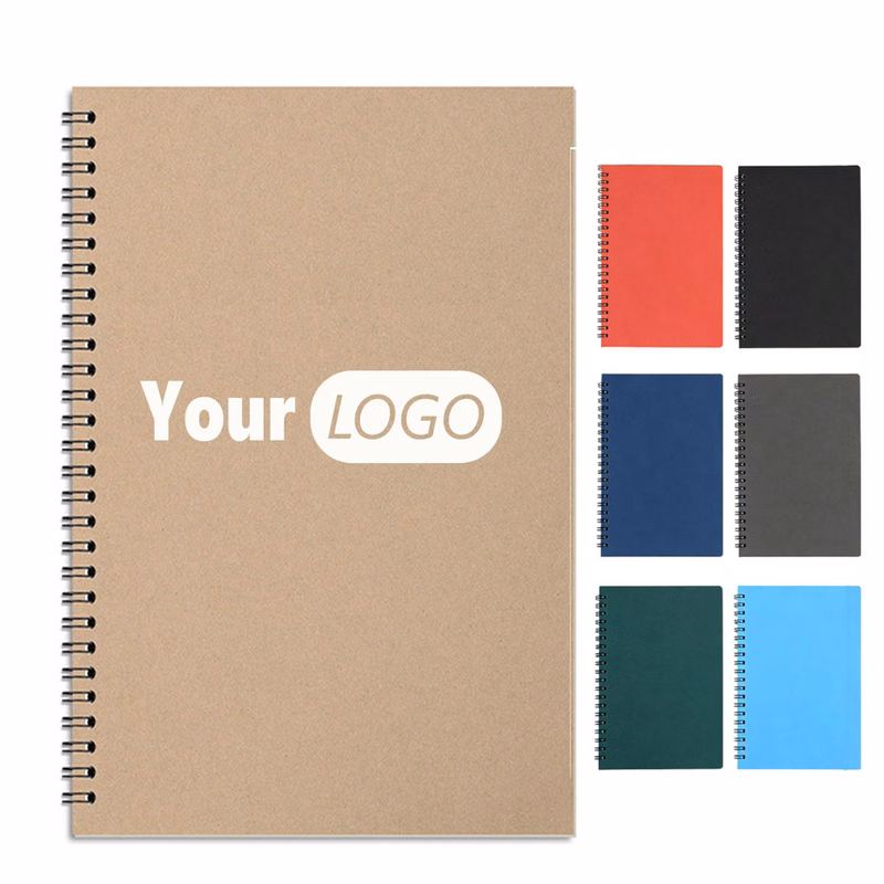 Solid-colored Spiral Notebook