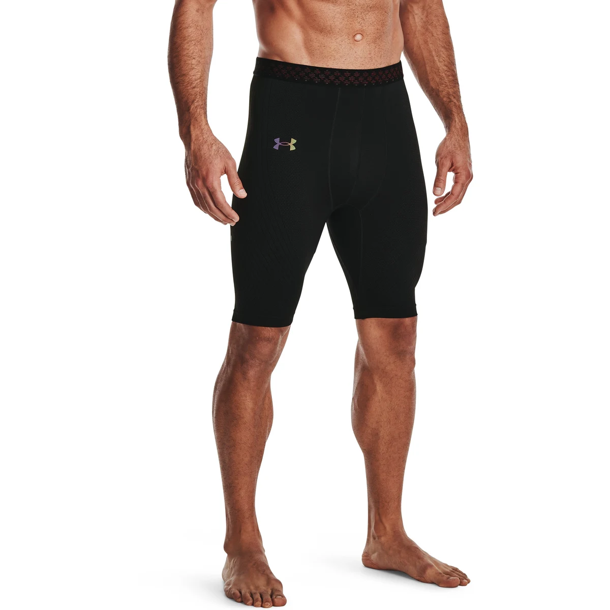 UA RUSH Seamless Men's Long Shorts 1