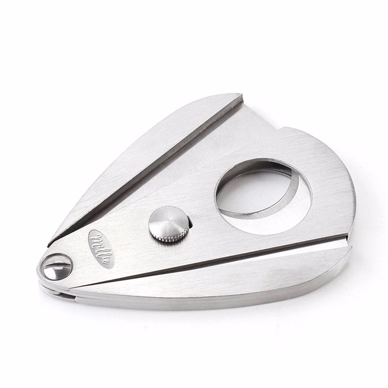 Cigar Cutter Stainless Steel Double Blade Clippers