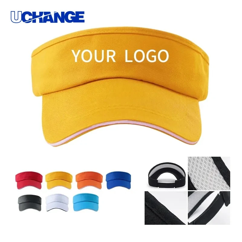 Adjustable Custom Sun Visor Hat for Events 1