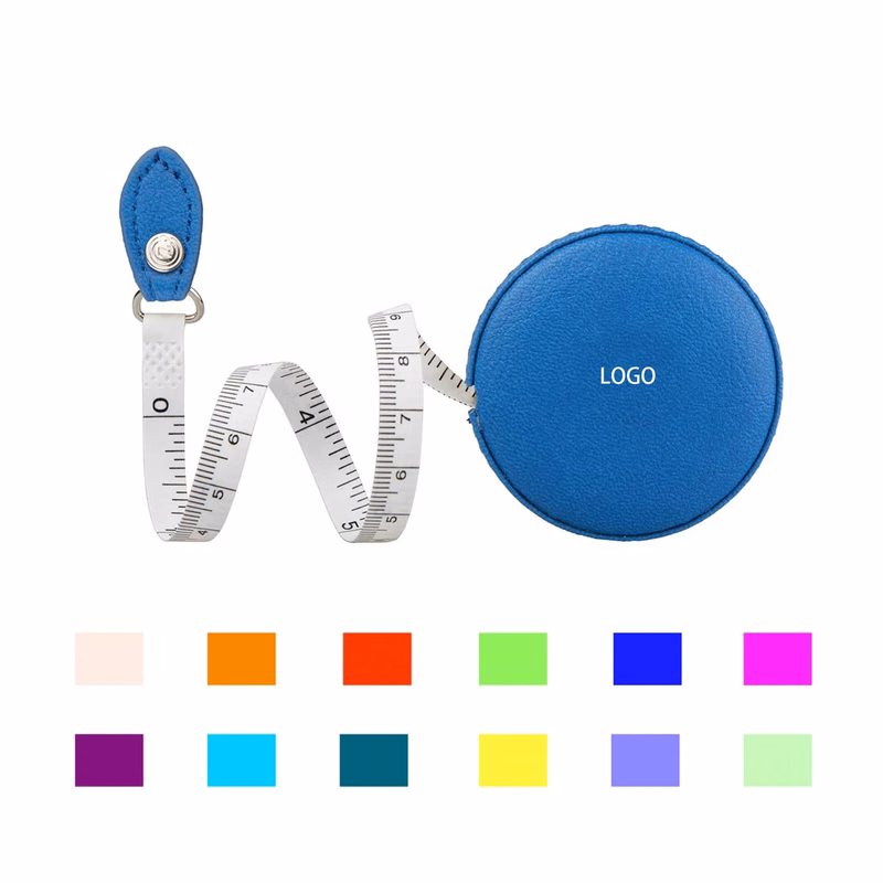 MOQ 100pcs PU Soft Leather 59" Round Tape Measure