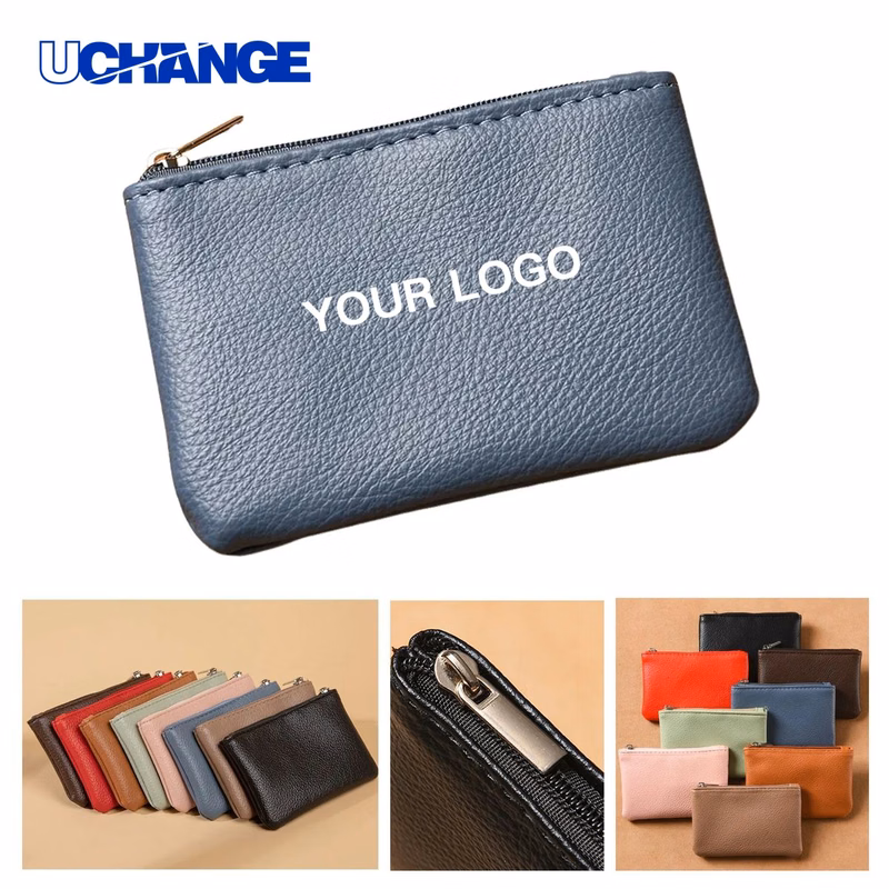 Mini PU Coin Purse with Zipper