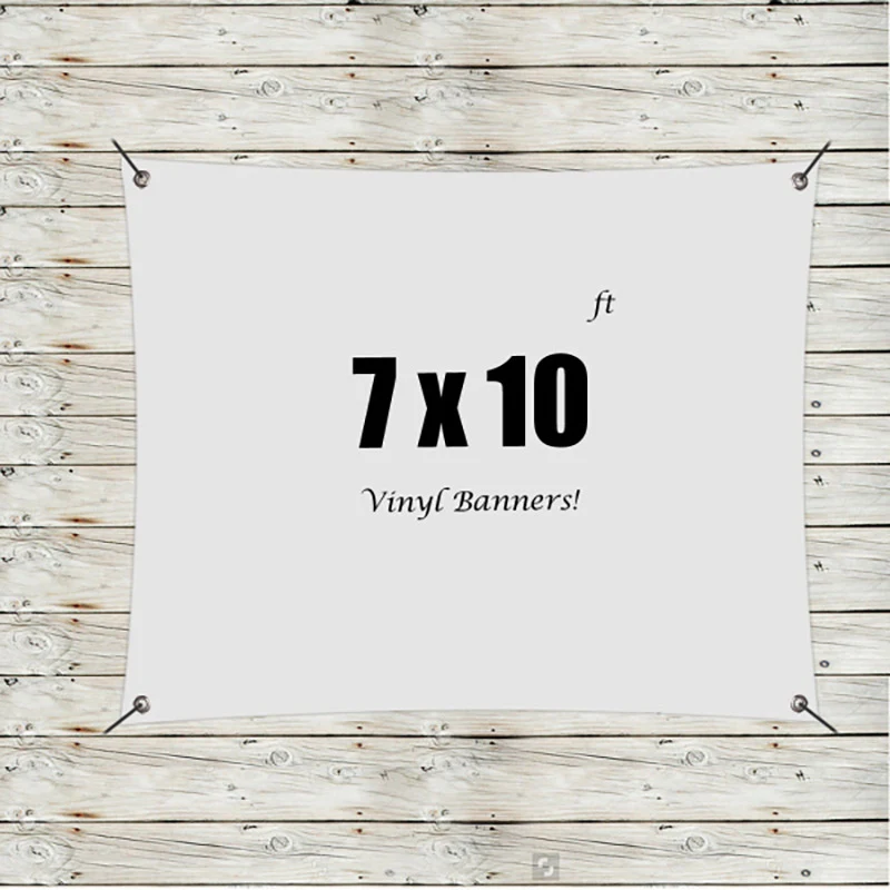Custom 7' x 10' Vinyl Banners 1