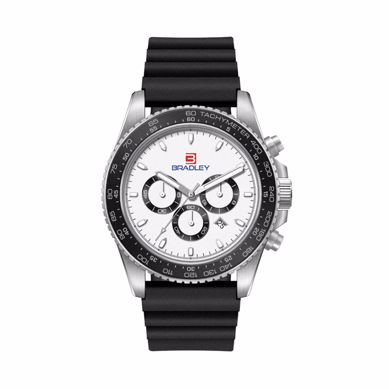 42.5MM, SS, SILVER CASE, CHRONO MVT, DTE