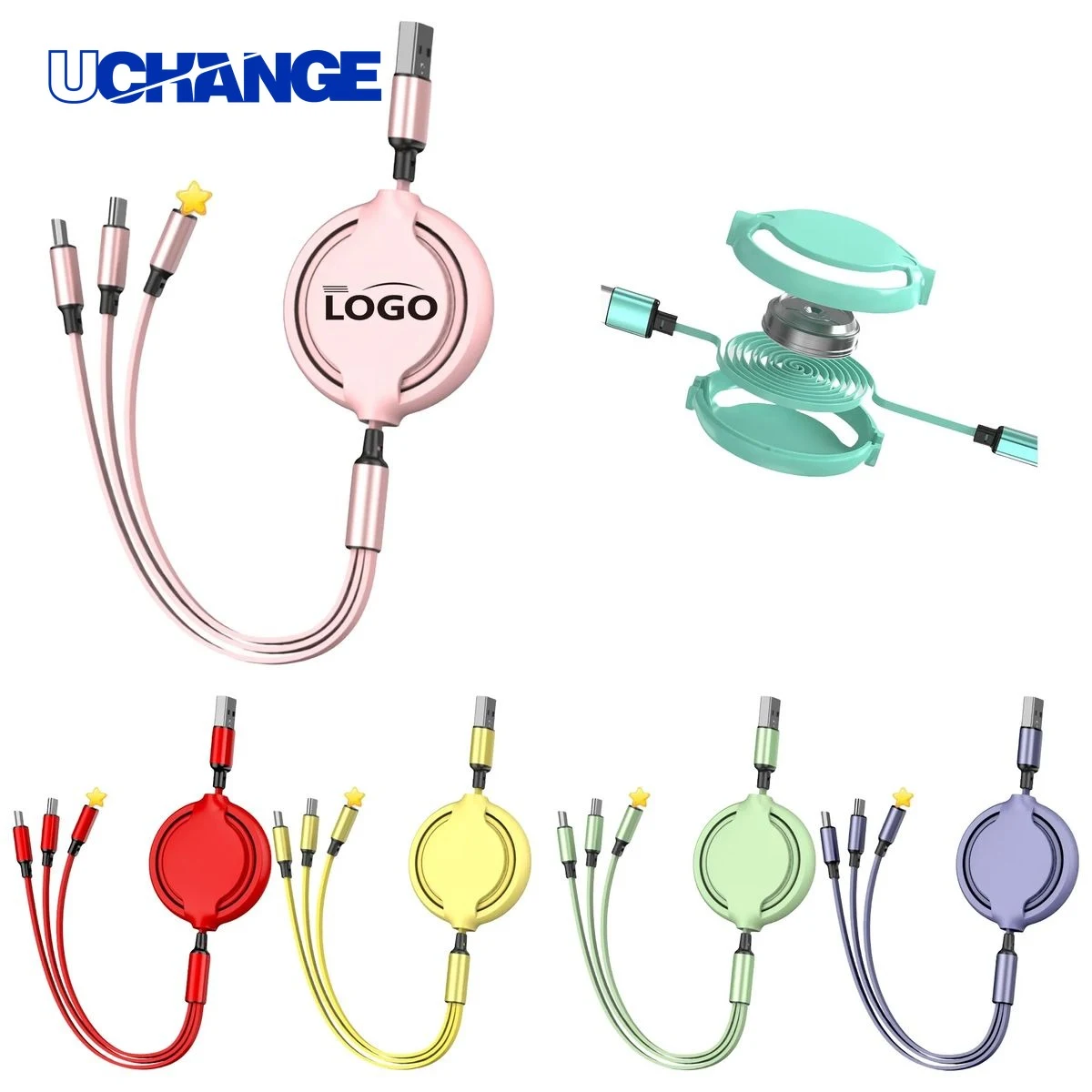 Retractable Portable Phone Charger 1