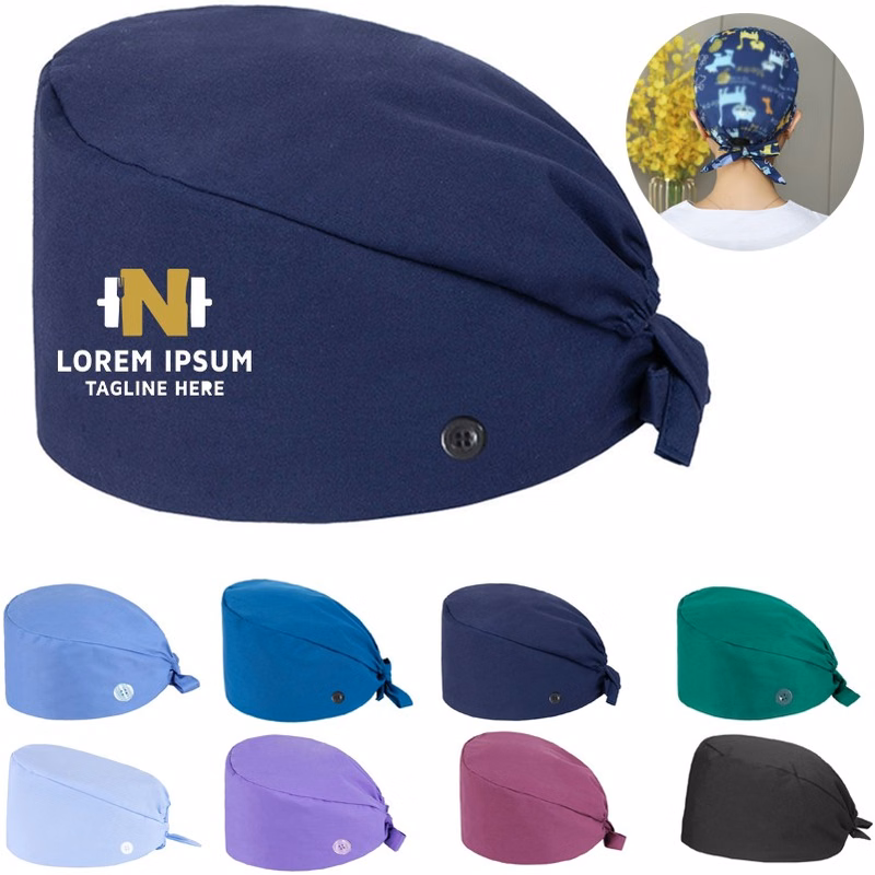 Medical Nurse Scrub Cap With