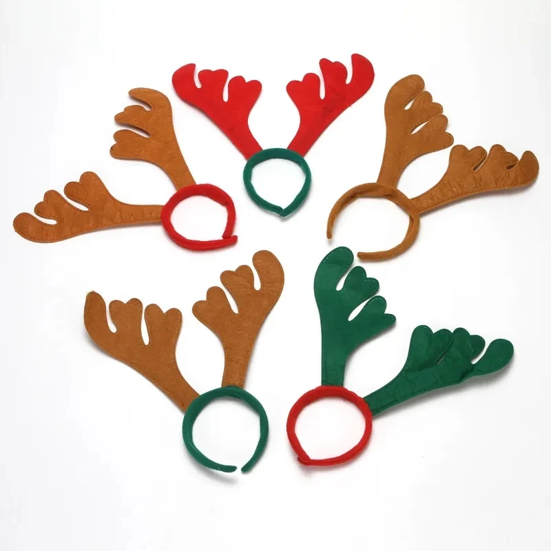 Christmas Deer Antler Headband 1